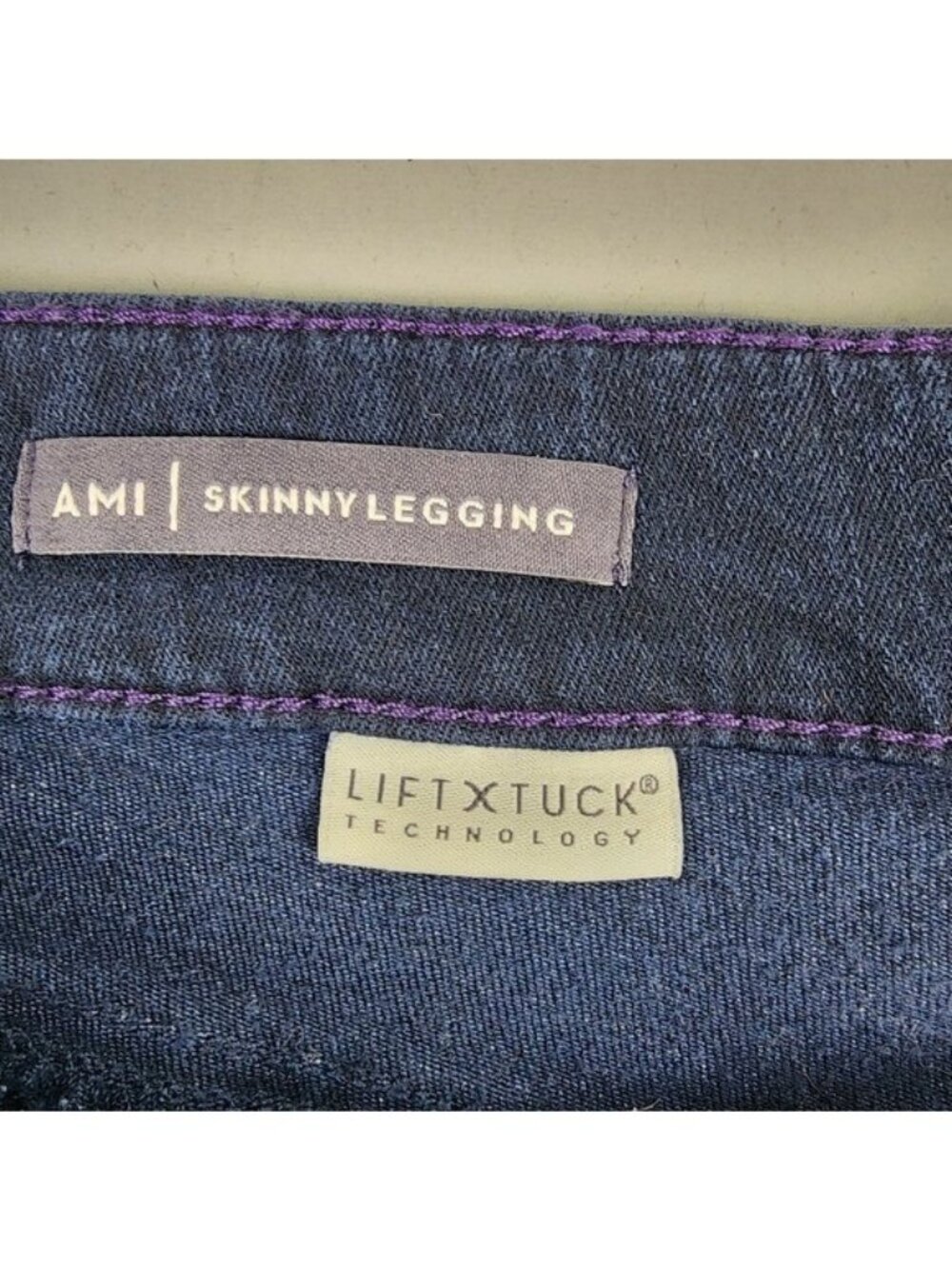 NYDJ Jeans Womens Plus 22W Ami Skinny Legging Blue Ankle Buttons NWT - Picture 5 of 13